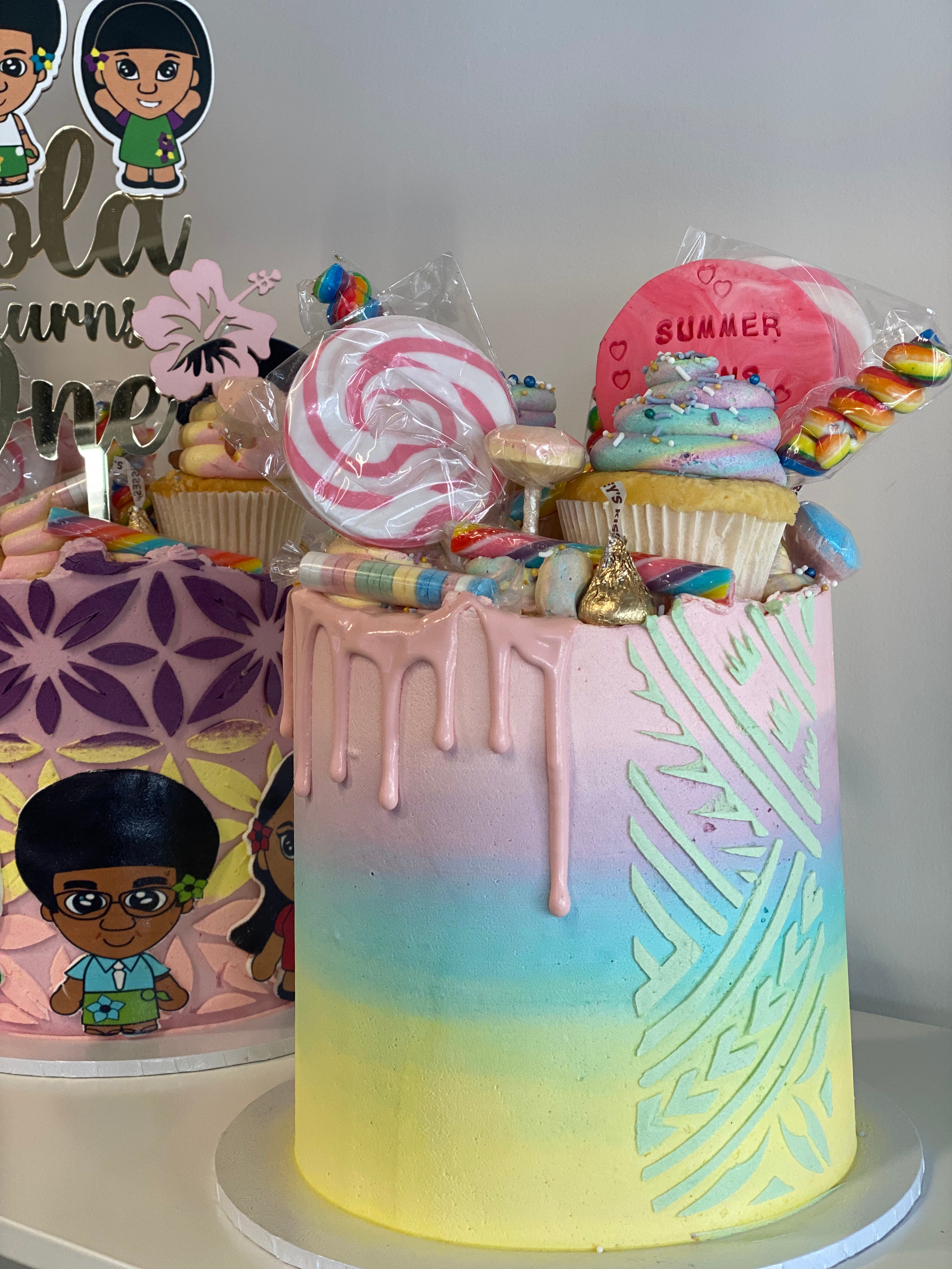 Rainbow Mamanu Cake