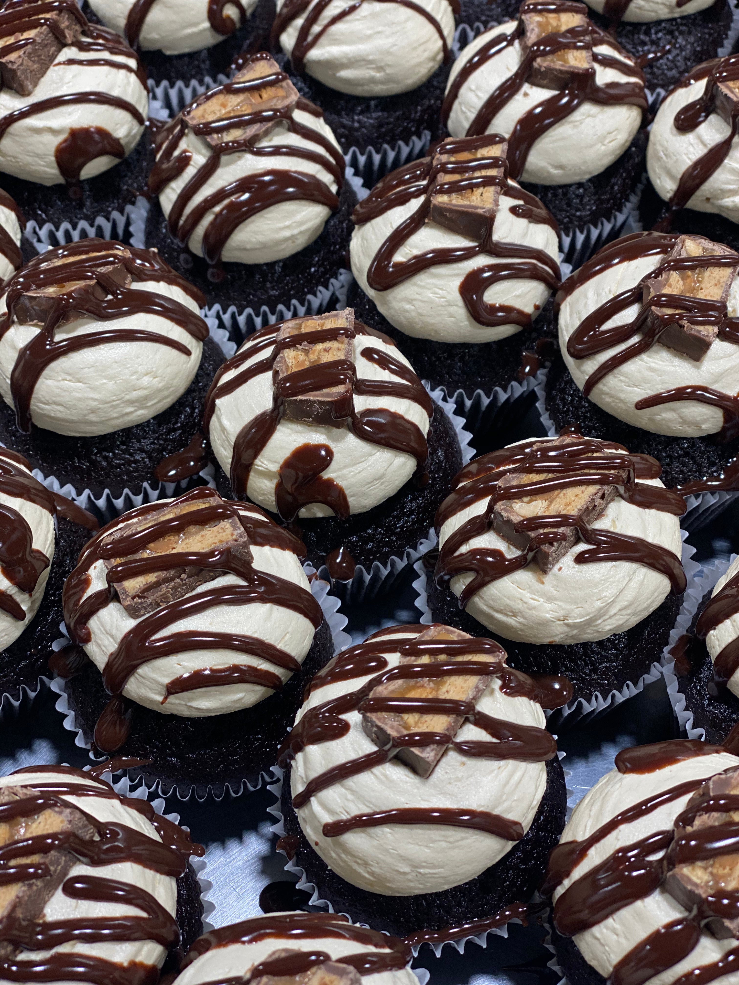 24 Mini Assorted Chocolate Cupcakes